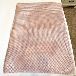 Adirondack Baby Blanket My Cozy Baby Mauve Pink Plush Security Lovey